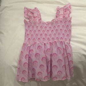 J.Marie smocked top size xs